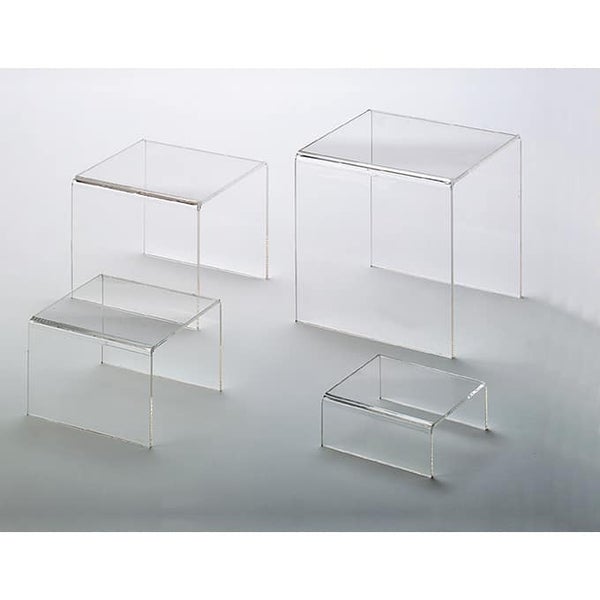 1 EA-PACK OF RISER ACRYLIC SET CLR 8