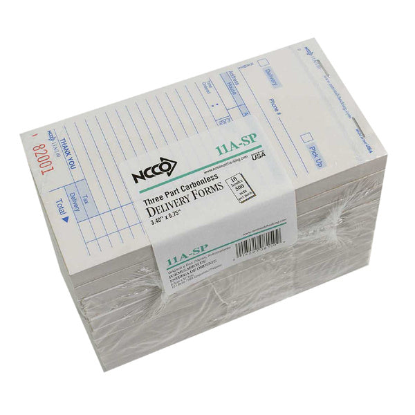 50 CT-PACK OF ORDER FORM DELIVERY 3 PART