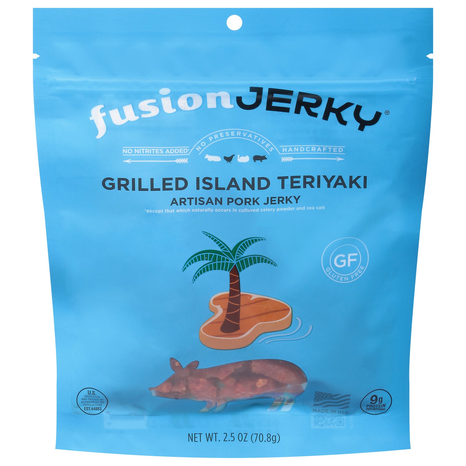 8-PACK OF PORK JERKY TERIYAKI