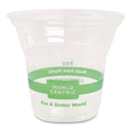 2000-PACK OF Cup Plad Eco-Friendly World Centric CP-CS-5 5 oz Clear PLA Plastic Cold Cups - 2000 Count