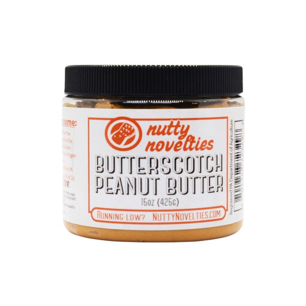 12-PACK OF Peanut Butter Butterscotch, Nutty Novelties