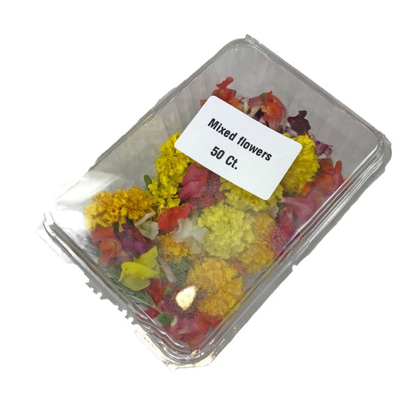 50 CT-PACK OF FLOWER EDIBLE VARIETY FRSH