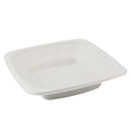 400-PACK OF BOWL SALAD COMPOSTABLE MOLDED FIBER SQUARE 16 OZ DISPOSABLE