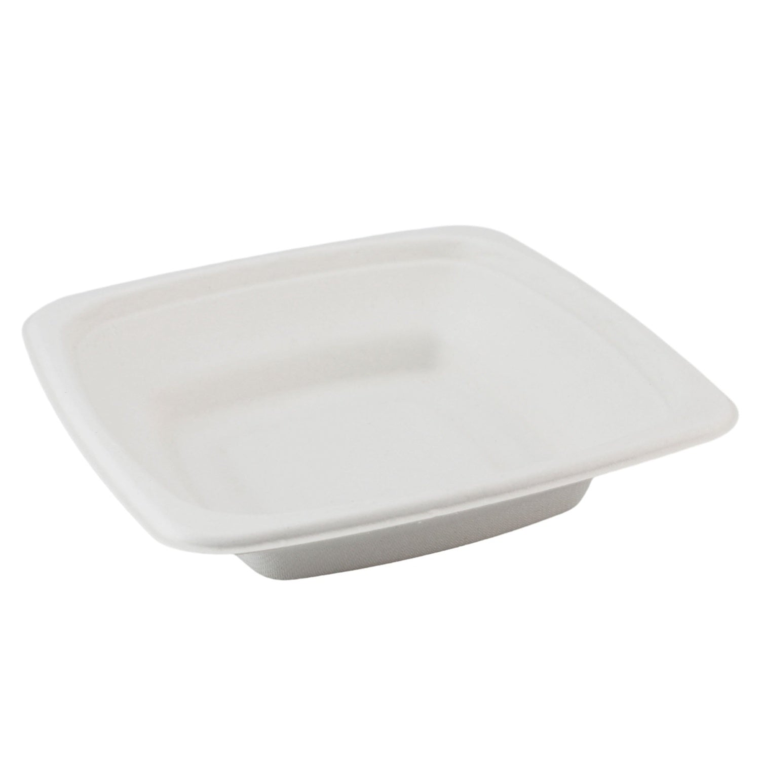 400-PACK OF BOWL SALAD COMPOSTABLE MOLDED FIBER SQUARE 16 OZ DISPOSABLE