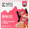 8-PACK OF Snack Bar Kates Real Food 6.6 oz