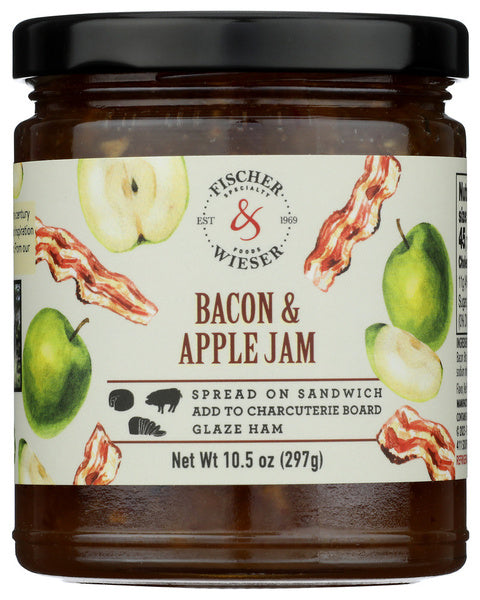 6-PACK OF Jam Bacon Fischer & Wiese 10.9 oz
