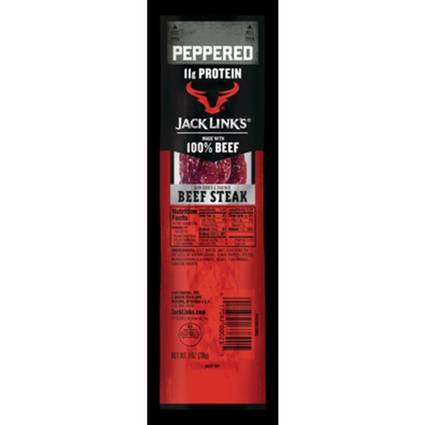 12-PACK OF BEEF CHUNK PEPPERED BEEF