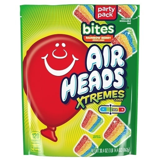 4-PACK OF Xtreme Bites Airheads Candy, 4 - 30.4 Oz