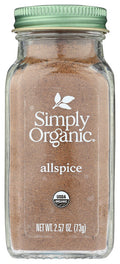 6-PACK OF Spice All Simply Organic 2.57 oz
