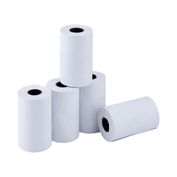 50-PACK OF Paper Print Karat 50 ct 2 1/4" x 200' Thermal Paper Rolls, White