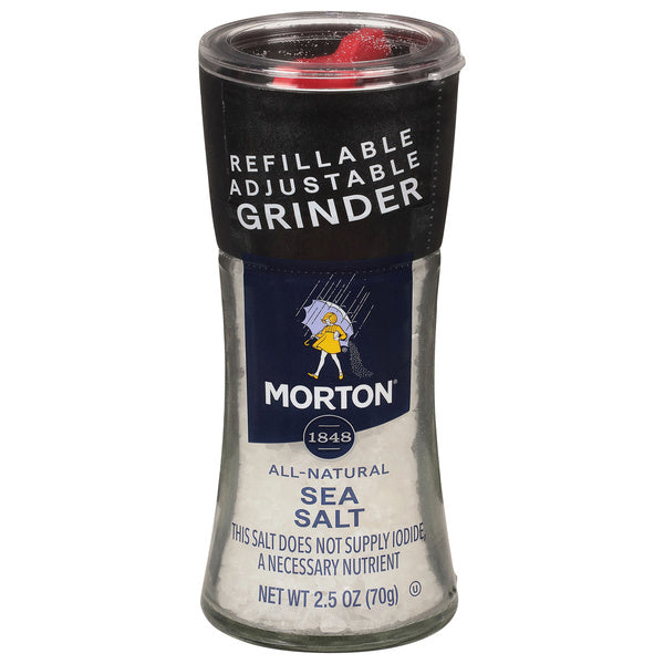 6-PACK OF SALT SEA ALL-NATURAL GRINDER CASE OF 6