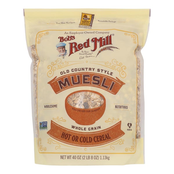4-PACK OF CEREAL MUESLI HOT OR COLD