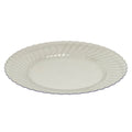 8-PACK OF PLATE PLAS CLR 10.25" RGD CLSR