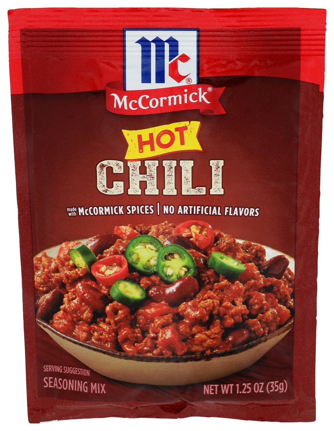 12-PACK OF SEASONING CHILI HOT
