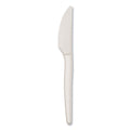 1000-PACK OF Cutlery Plastic WNA EPS001 EcoSense 7-Inch Renewable Plant Starch Knife - 1000 Count Carton for Sustainable Dining