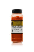 12-PACK OF Smoked Hot Spanish Paprika - 12 Pack of 1 lb. Containers