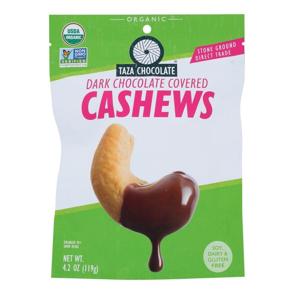 12-PACK OF CHOCOLATE NUT CHOCOLATE COVERED CASHEW