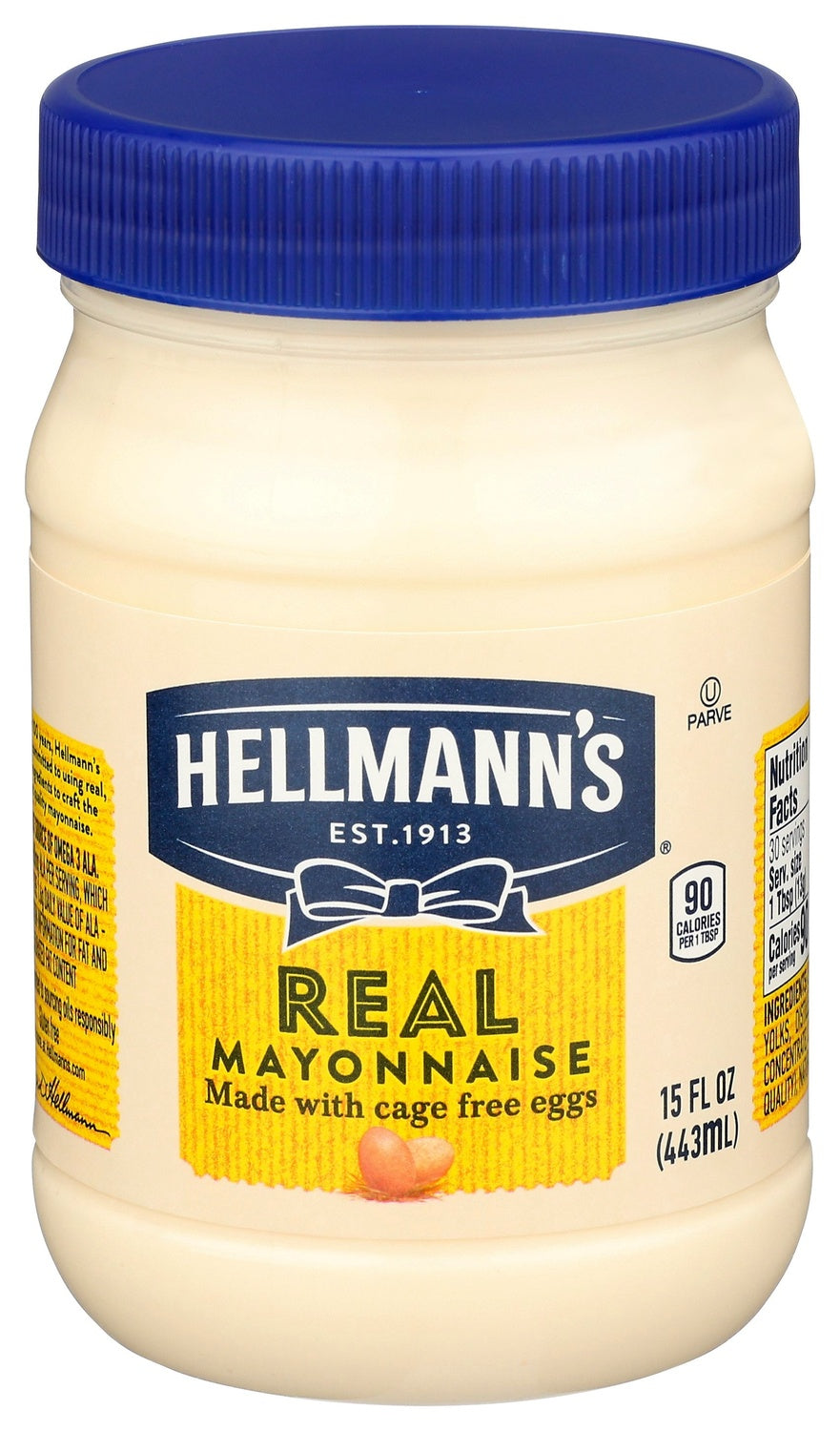 12-PACK OF MAYONNAISE REAL MADE WITH CARE FREE EGGS