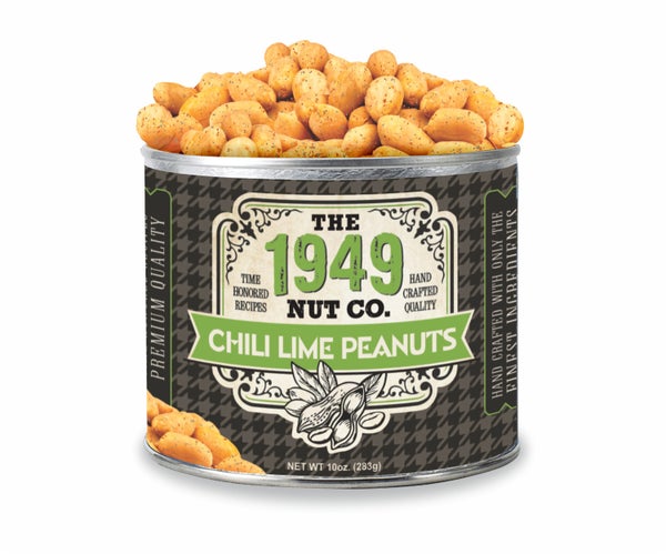 12-PACK OF Peanut Roasted Chili Lime Sm, 1949 Nut Company