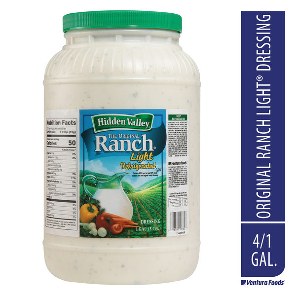 4-PACK OF DRESSING RANCH ORIGINAL LIGHT
