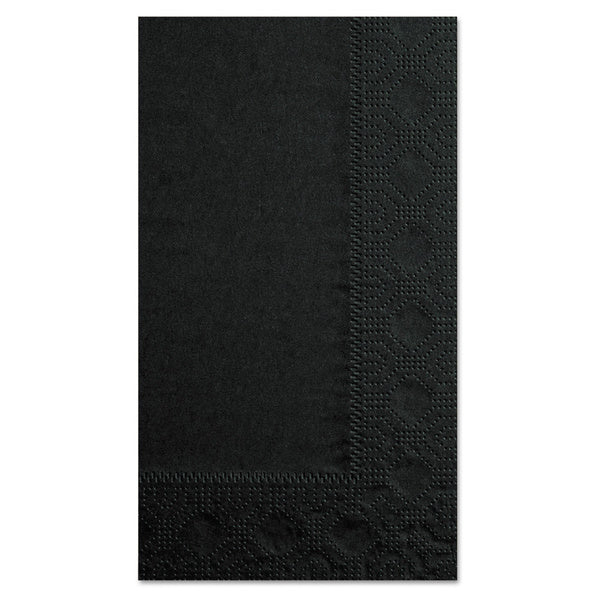 1000-PACK OF Napkin 15x17-2ply Hoffmaster 180513 15 x 17 Black 2-Ply Dinner Napkins - Premium Quality (1000 Count)