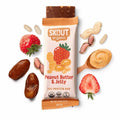 72-PACK OF Snack Bar Peanut Butter Jelly Protein, Skout Organic