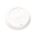 100-PACK OF Lid Dome Dixie D9542 10 oz to 20 oz White Hot Cups with Drink-Thru Dome Lids - 100 Pack for Convenient Beverage Enjoyment