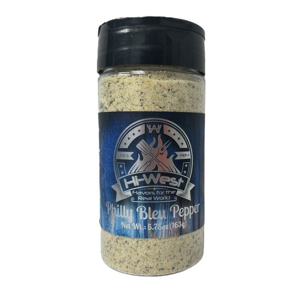 6-PACK OF Seasoning Blend Philly Bleu Pepper, Hi-West Foods