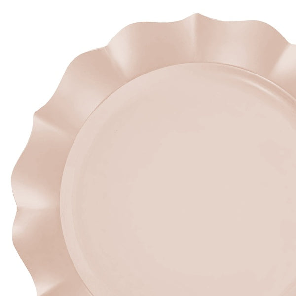 12-PACK OF Plate Dinner 10.25" Pearl Pink Lotus