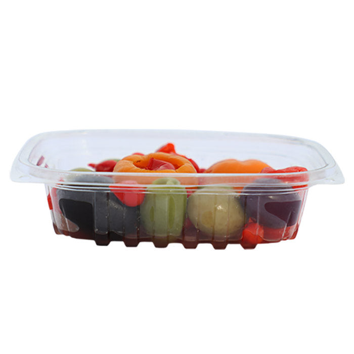 900-PACK OF CONTAINER TOGO World Centric 8 oz Rectangular Compostable PLA Deli Containers | 900 count
