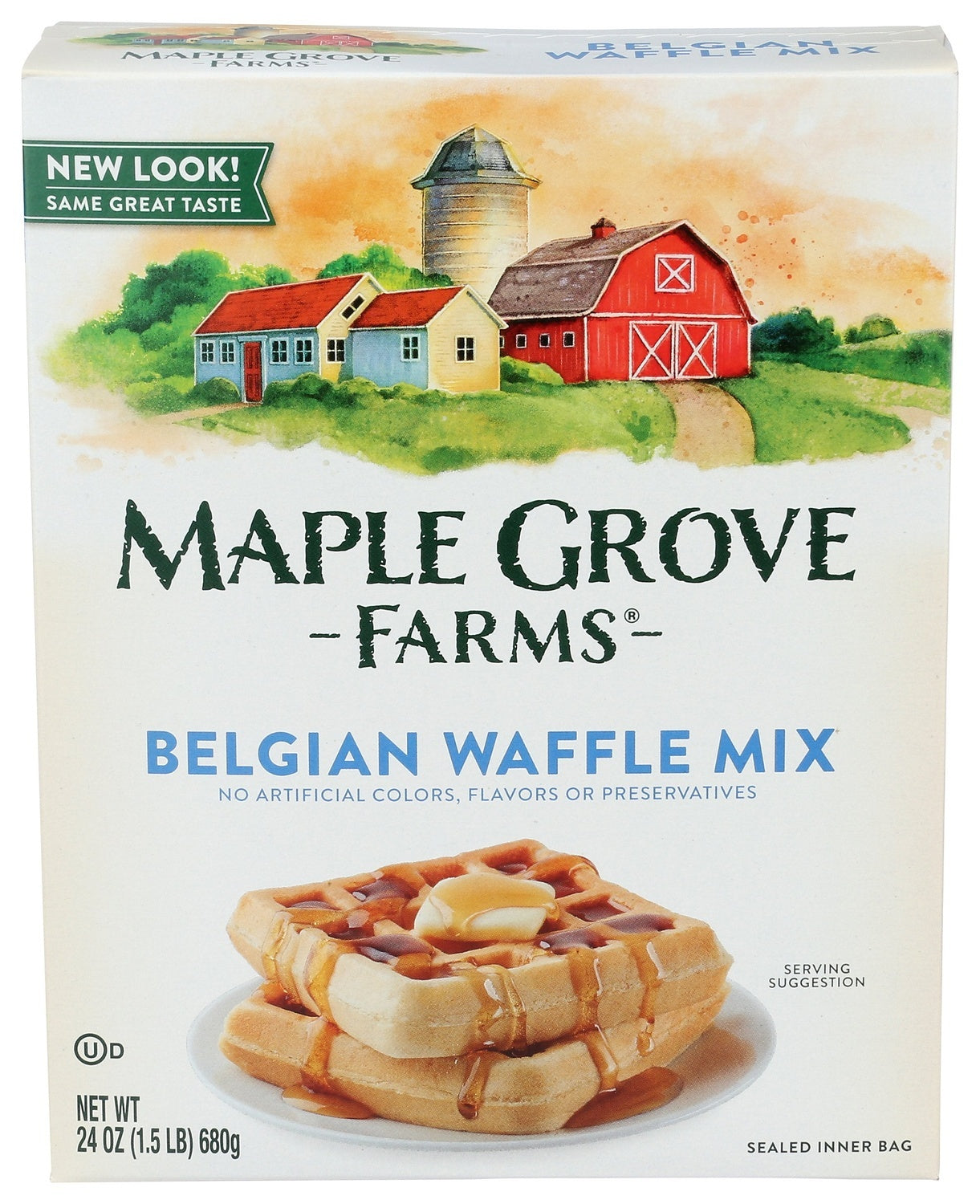 6-PACK OF MIX WAFFLE BELGIAN