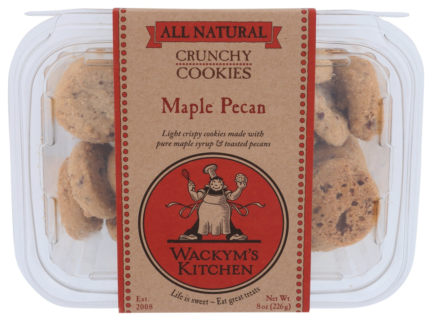 12-PACK OF COOKIE CRUNCHY MAPLE PECAN