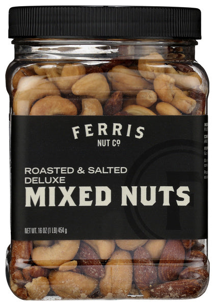 12-PACK OF NUT MIXED ROASTED & SALTED DELUXE 16 OUNCE - CASE OF 12