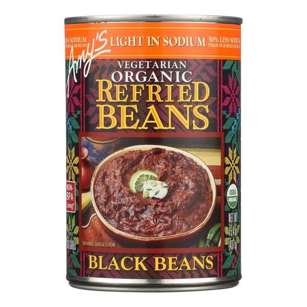 12-PACK OF Bean Refried Amys 15.4 oz