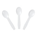 1-PACK OF SPOON PLAS SAMPLER 3" WHT