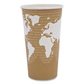 1000-PACK OF Cup Paper Eco-Products EP-BHC20-WA 20 oz World Art Compostable Hot Cups - 1000 Count Eco-Friendly Beverage Cups