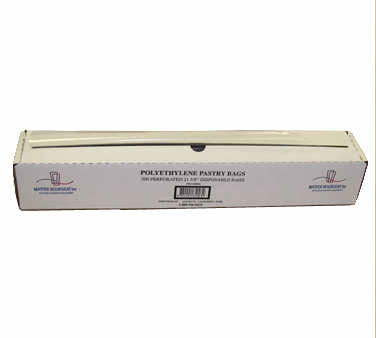 21.625-PACK OF BAG PASTRY DISP CLR POLY ROLL