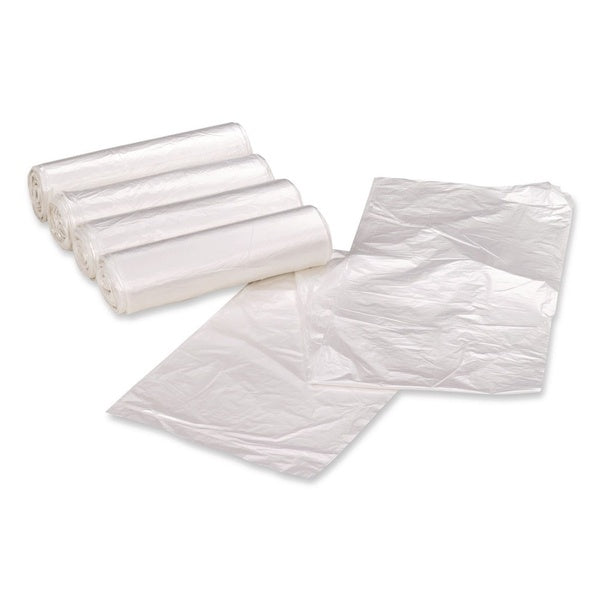 100-PACK OF Liner Trash Earthsense 1507733 40 x 46 Inch 45-Gallon Clear Recycled Can Liners - Heavy Duty 1.5 Mil (100 Liners per Carton)