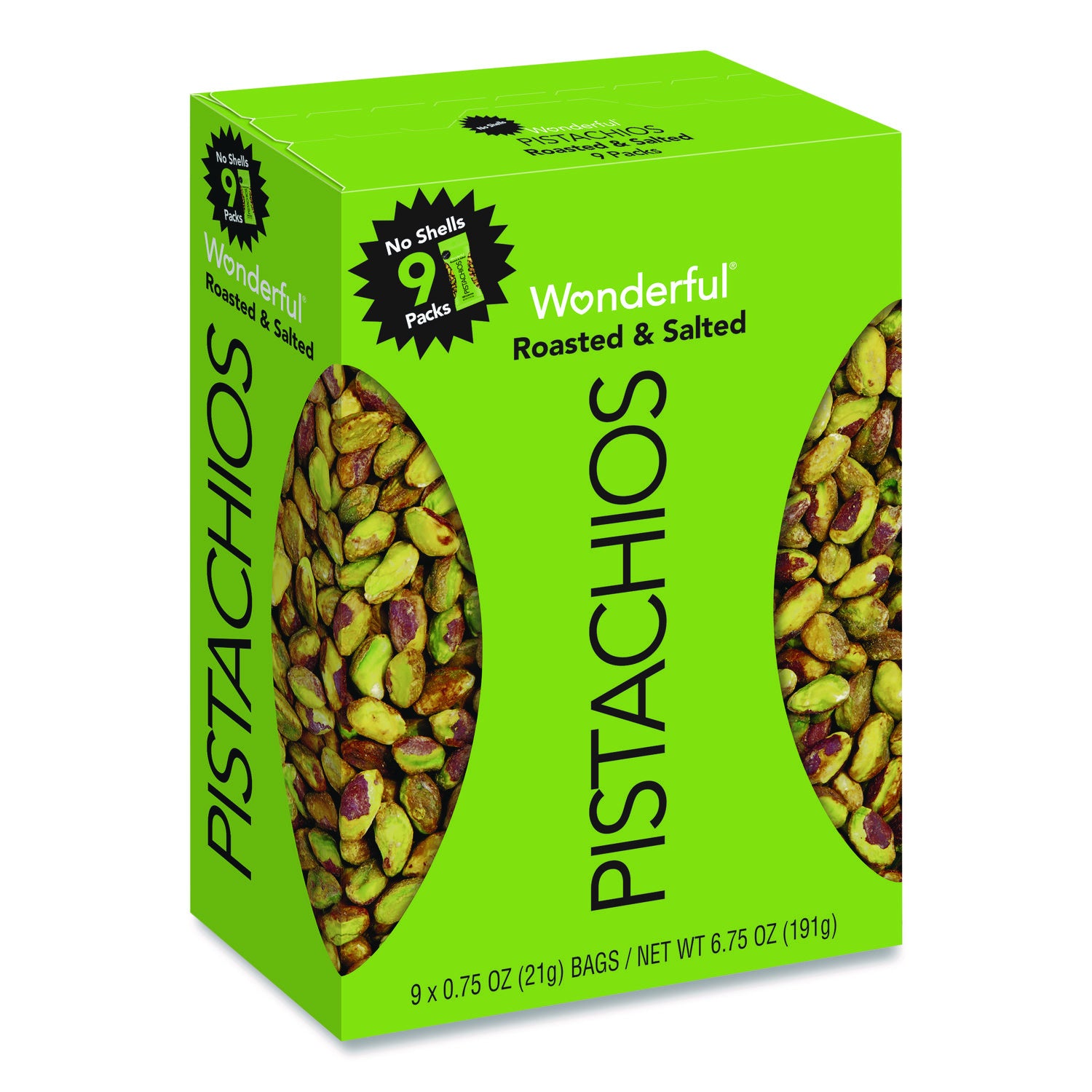 4-PACK OF NUT PISTACHIO ROASTED AND SALTED