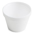 1000-PACK OF CONTAINER FOAM RND WHT SQT 4OZ