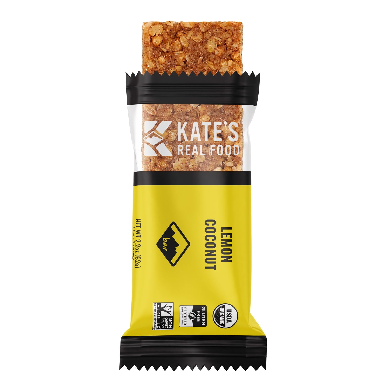 12-PACK OF Energy Bar - Lemon Coconut Organic