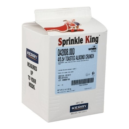 4-PACK OF Crunchy Toasted Almond Sprinkle King, 4 - 5.5 Lb