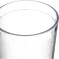 12 OZ-PACK OF TUMBLER PLAS PEBBLED CRYSTAL