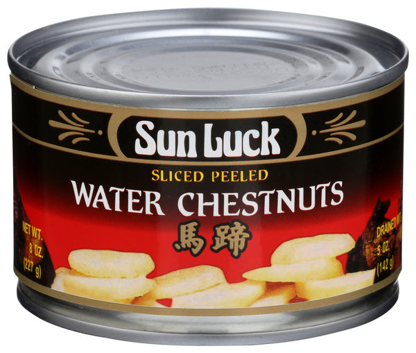 12-PACK OF CHESTNUT WATER SLICED PEELED 8 OUNCE - CASE OF 12