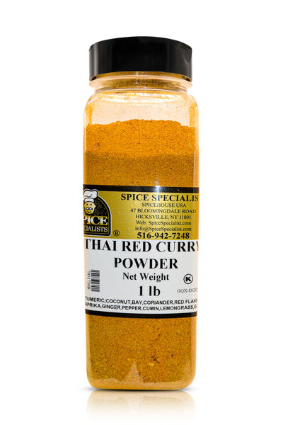 12-PACK OF Thai Red Curry Powder - 12 Pack of 1 lb. Containers