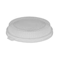 504-PACK OF Lid Dome Pactiv Corp. ClearView Dome-Style Lid - 8.88" x 8.88" x 0.75" - High-Impact Plastic with Tabs