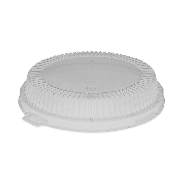 504-PACK OF Lid Dome Pactiv Corp. ClearView Dome-Style Lid - 8.88" x 8.88" x 0.75" - High-Impact Plastic with Tabs