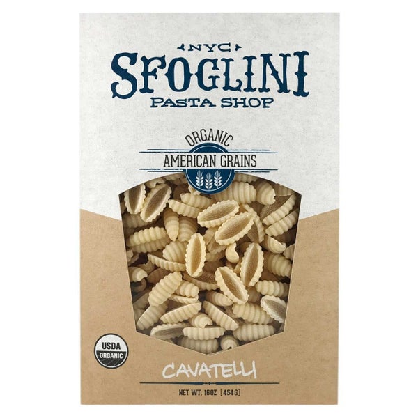 6-PACK OF Pasta Cavatelli Durum Semolina Organic, Sfoglini Pasta