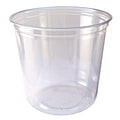 500-PACK OF Container Food Fabri-Kal 24 oz Clear Plastic Recycleware Round Deli Container - Eco-Friendly and Leak-Resistant, 500 Count
