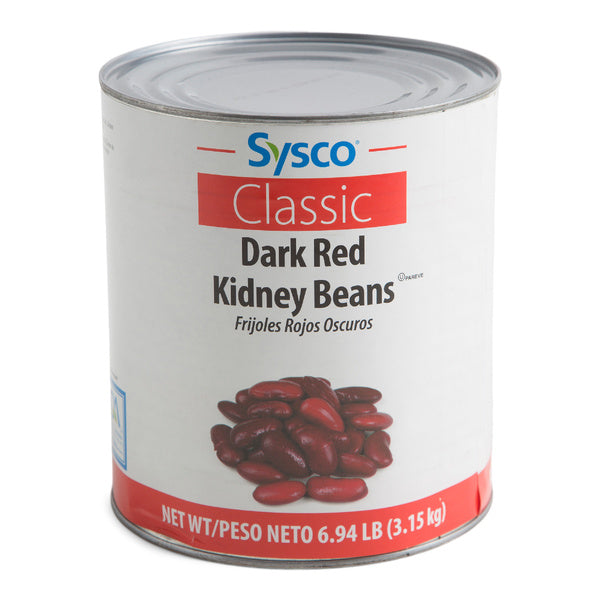 6-PACK OF BEAN KIDNEY DARK RED
